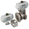 Automation set Pekos ball valve - 2-piece | Pekos